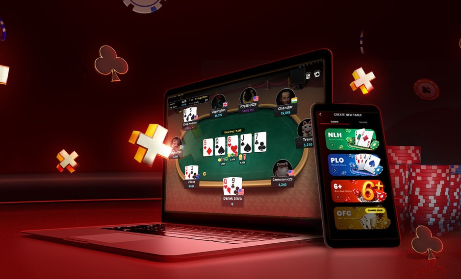 ClubGG app shown on desktop and mobile